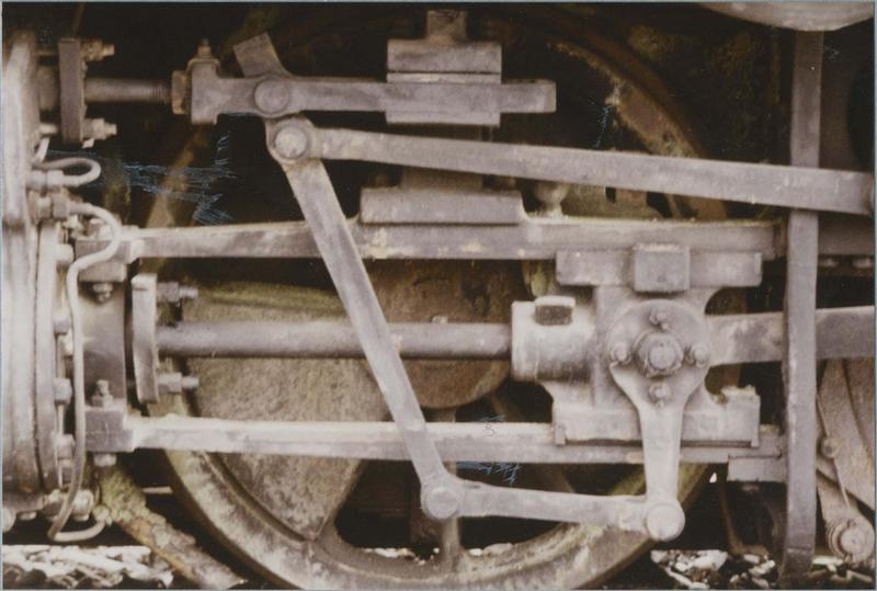 locomotive-tender Piguet, à voie métrique, 030 030 T E 415, détail