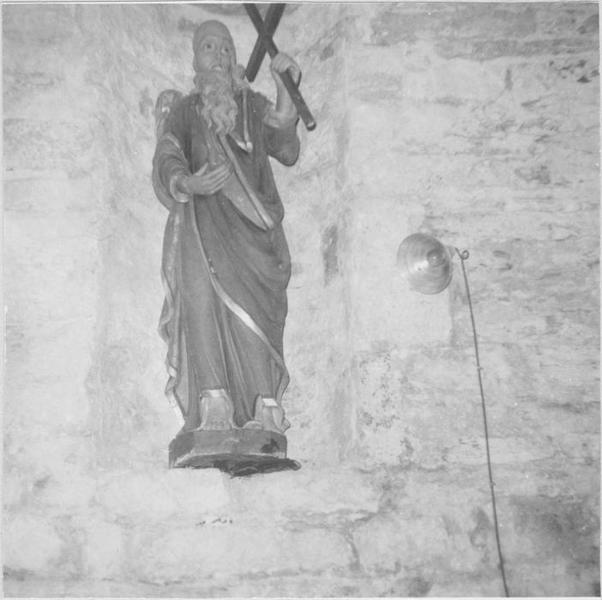 statue : saint Jérôme, vue générale