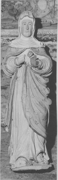 statue : sainte Anne, vue générale - © Ministère de la Culture (France), Médiathèque du patrimoine et de la photographie (objets mobiliers), tous droits réservés