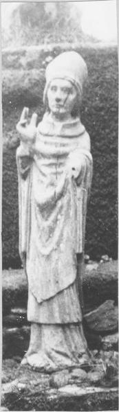 statue : saint évêque, vue générale - © Ministère de la Culture (France), Médiathèque du patrimoine et de la photographie (objets mobiliers), tous droits réservés