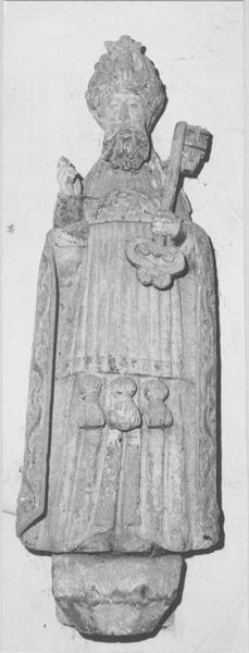 statue : saint Pierre, vue générale - © Ministère de la Culture (France), Médiathèque du patrimoine et de la photographie (objets mobiliers), tous droits réservés