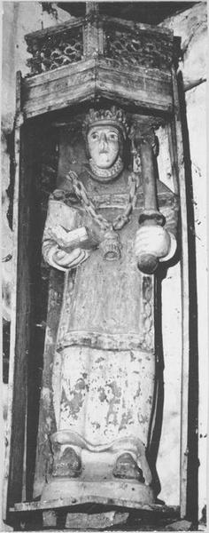 statue : saint Louis, vue générale - © Ministère de la Culture (France), Médiathèque du patrimoine et de la photographie (objets mobiliers), tous droits réservés
