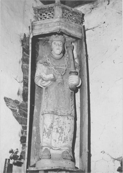 statue : saint Louis, vue générale - © Ministère de la Culture (France), Médiathèque du patrimoine et de la photographie (objets mobiliers), tous droits réservés