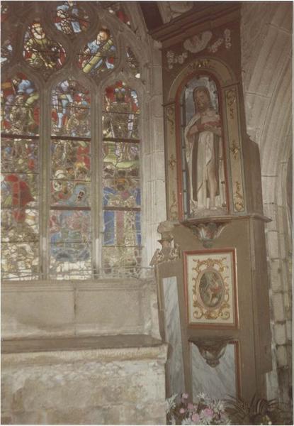 statue : saint Jean-Baptiste, vue générale