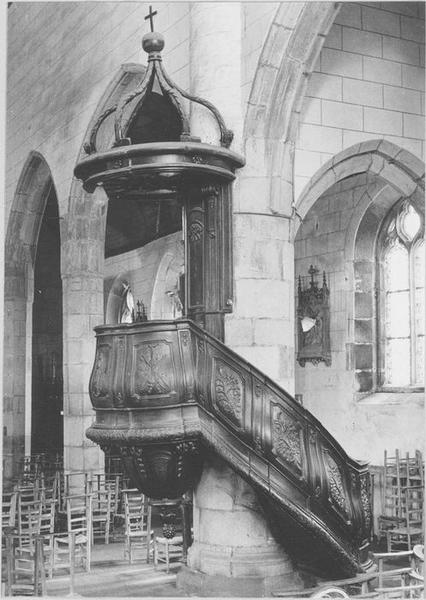 chaire à prêcher, vue générale