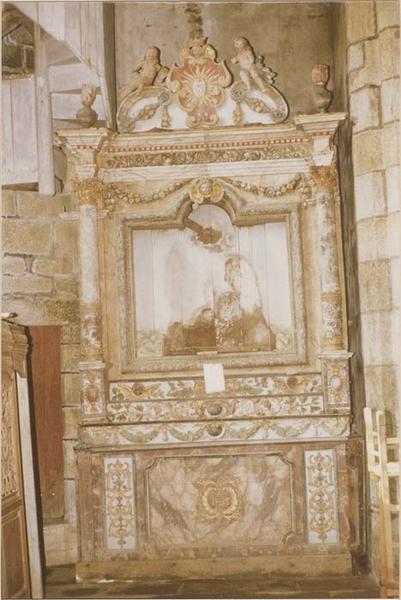 retable, autel de la Vierge de Pitié