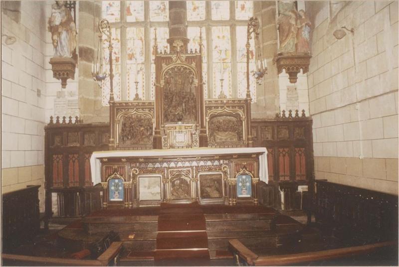 maître-autel, vue générale