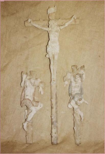 haut-relief : Crucifixion (la), détail