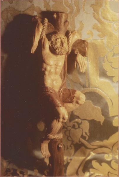 haut-relief : Crucifixion (la), détail