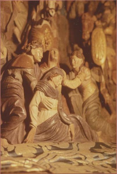 haut-relief : Crucifixion (la), détail