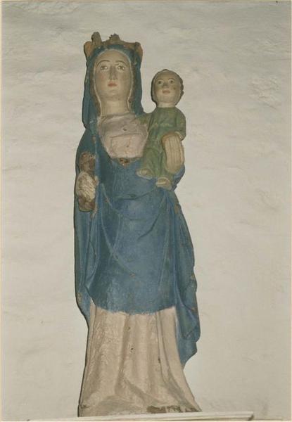 statue : Vierge à l'enfant, vue générale - © Ministère de la Culture (France), Médiathèque du patrimoine et de la photographie (objets mobiliers), tous droits réservés