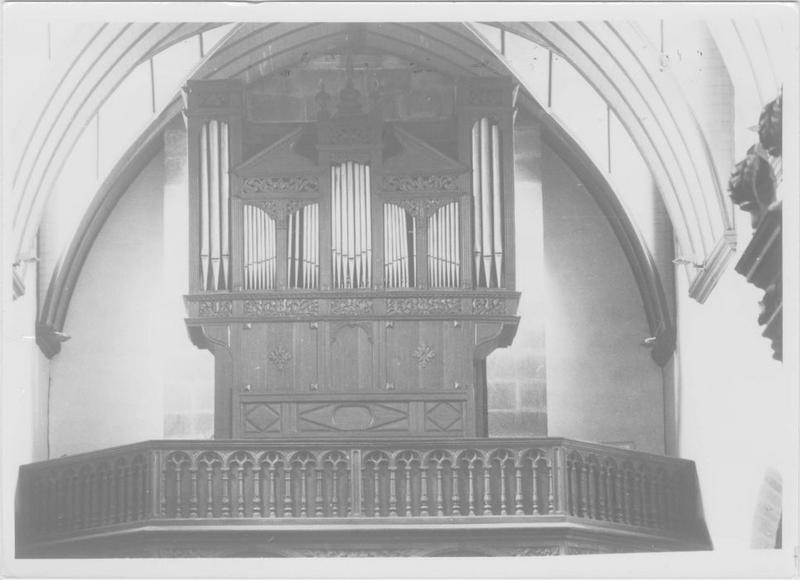 orgue de tribune : buffet d'orgue, vue générale - © Ministère de la Culture (France), Médiathèque du patrimoine et de la photographie (objets mobiliers), tous droits réservés