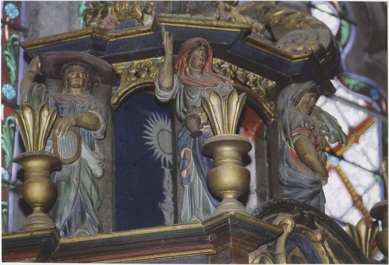 retable du maître-autel, détail - © Ministère de la Culture (France), Médiathèque du patrimoine et de la photographie (objets mobiliers), tous droits réservés