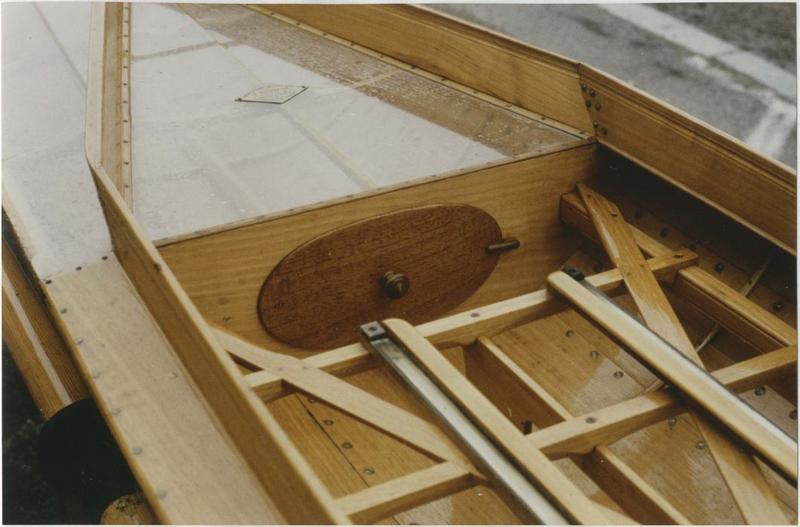 bateau de loisirs sportifs : canot à avirons à ban mobile dit Fanny, détail - © Ministère de la Culture (France), Médiathèque du patrimoine et de la photographie (objets mobiliers), tous droits réservés
