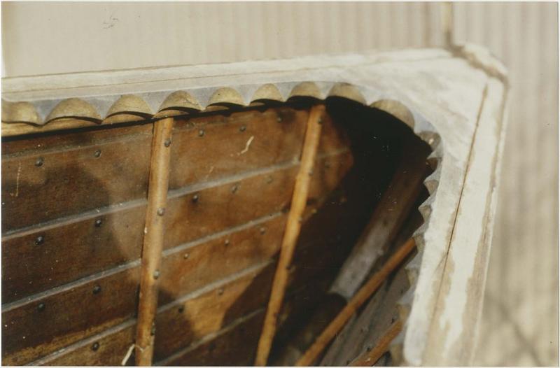 bateau de promenade : yole de promenade à deux rameurs dit Goon, détail - © Ministère de la Culture (France), Médiathèque du patrimoine et de la photographie (objets mobiliers), tous droits réservés