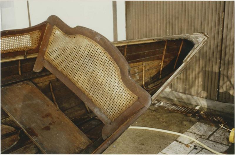 bateau de promenade : yole de promenade à deux rameurs dit Goon, détail - © Ministère de la Culture (France), Médiathèque du patrimoine et de la photographie (objets mobiliers), tous droits réservés