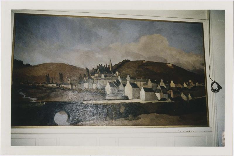 tableau : village de Pouldavid, vue générale