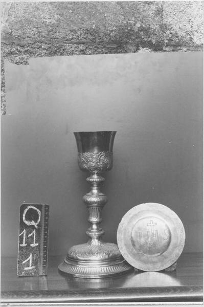 calice, patène, vue générale - © Ministère de la Culture (France), Médiathèque du patrimoine et de la photographie (objets mobiliers), tous droits réservés