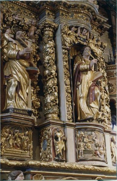 retable de la Visitation, détail