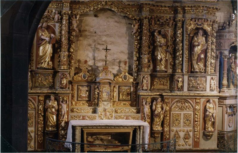 retable de la Visitation, vue partielle