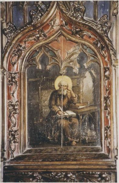 chaire à prêcher, détail de la cuve