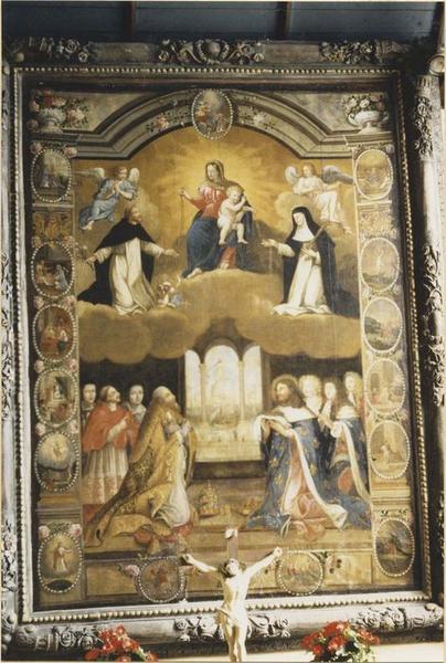 tableau : Le Rosaire, vue générale - © Ministère de la Culture (France), Médiathèque du patrimoine et de la photographie (objets mobiliers), tous droits réservés