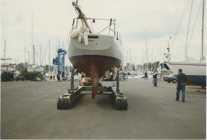 bateau de plaisance : côtre bermudien dit VIKEN, ex ALIZE, vue générale