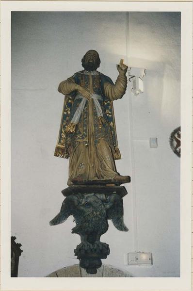 statue : saint François-Xavier (?), vue générale