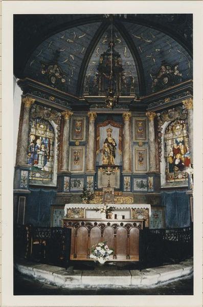 autel, retable (maître-autel), vue générale