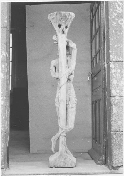 statue : saint Sébastien, vue générale - © Ministère de la Culture (France), Médiathèque du patrimoine et de la photographie (objets mobiliers), tous droits réservés