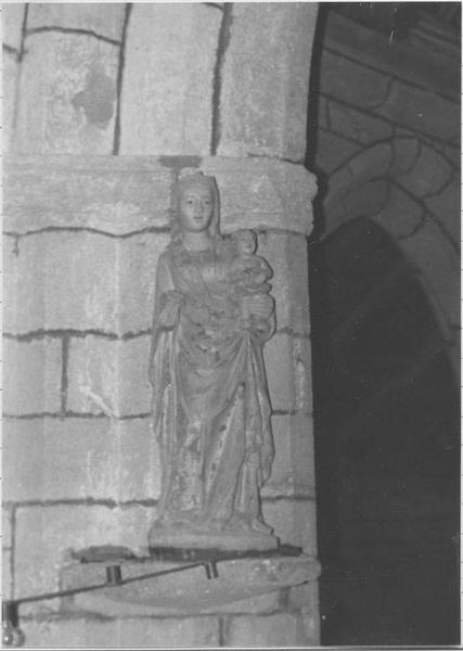 statue : Vierge à l'enfant dite la Vierge dorée, vue générale - © Ministère de la Culture (France), Médiathèque du patrimoine et de la photographie (objets mobiliers), tous droits réservés