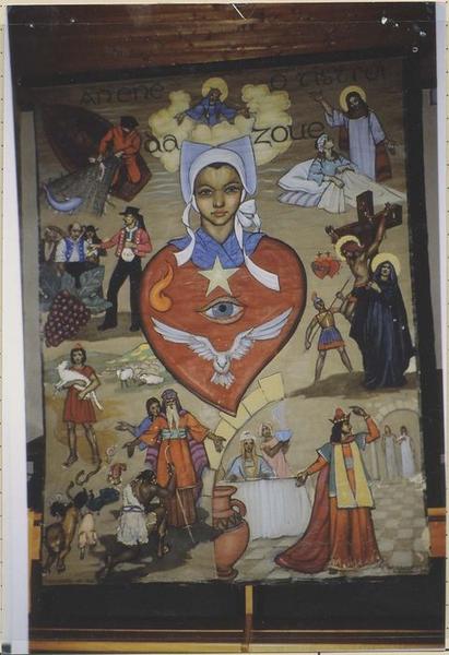 tableau de mission dit taolennou : La Conversion de l'âme, vue générale