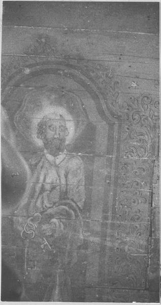 tableaux (panneaux peints) : saints apôtres, détail - © Ministère de la Culture (France), Médiathèque du patrimoine et de la photographie (objets mobiliers), tous droits réservés