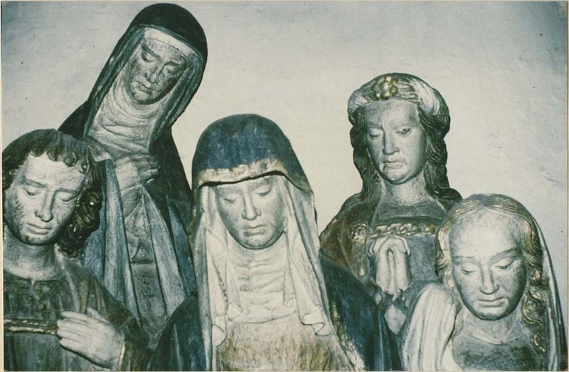 groupe sculpté : Descente de Croix, détail - © Ministère de la Culture (France), Médiathèque du patrimoine et de la photographie (objets mobiliers), tous droits réservés