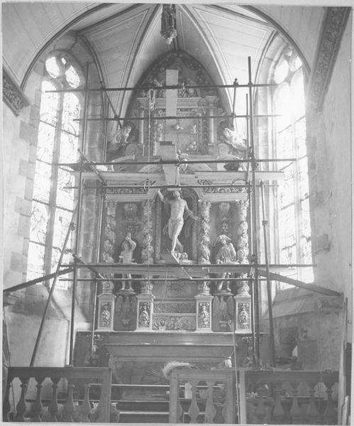 autel et retable de la Résurrection, vue générale