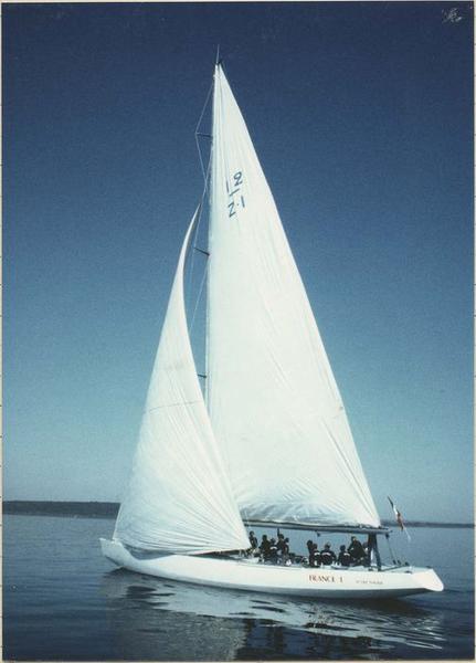 bateau de plaisance dit France I, vue générale