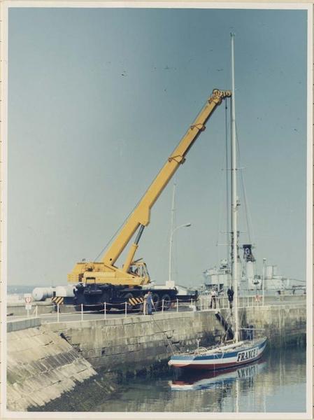 bateau de plaisance dit France I, vue générale