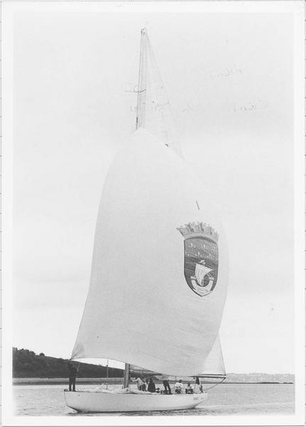 bateau de plaisance dit France I, vue générale
