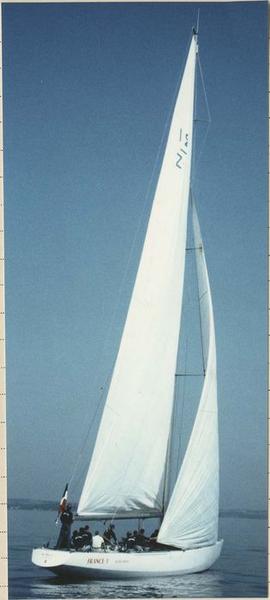 bateau de plaisance dit France I, vue générale