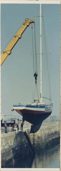 bateau de plaisance dit France I, vue générale