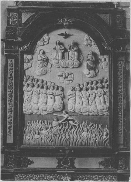 Retable des Âmes du Purgatoire, vue générale