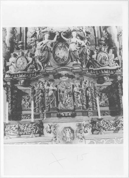 tabernacle du maître-autel, vue générale