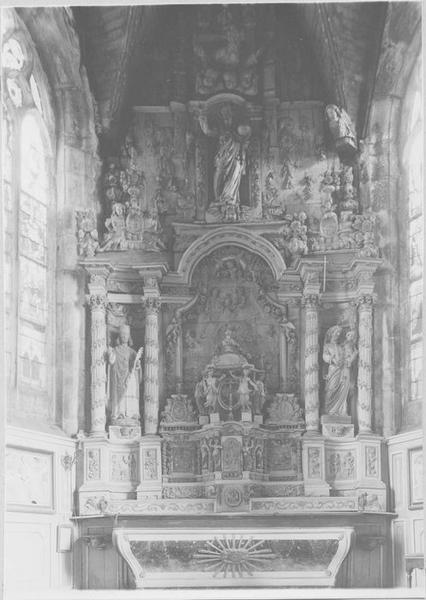 retable du maître-autel, vue générale