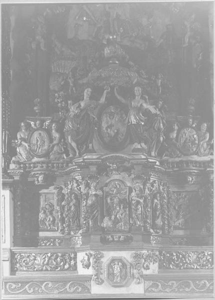 tabernacle du maître-autel, vue générale