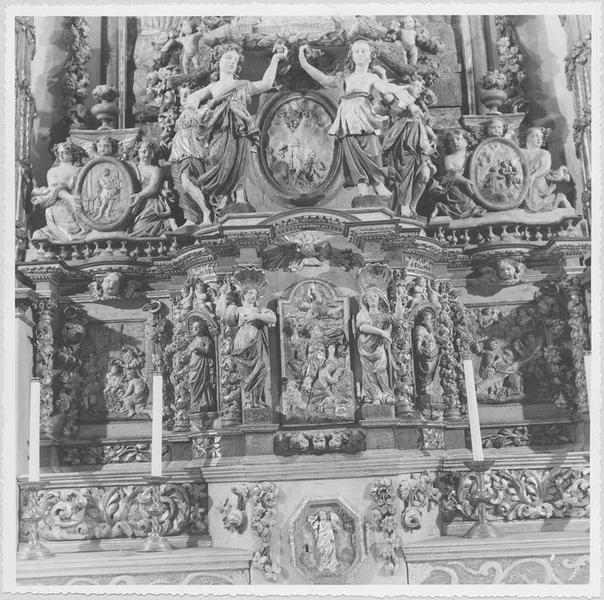 tabernacle du maître-autel, vue générale