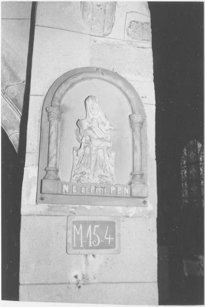 statuette : Vierge à l'enfant dite Notre-Dame de Pitié, vue générale - © Ministère de la Culture (France), Médiathèque du patrimoine et de la photographie (objets mobiliers), tous droits réservés