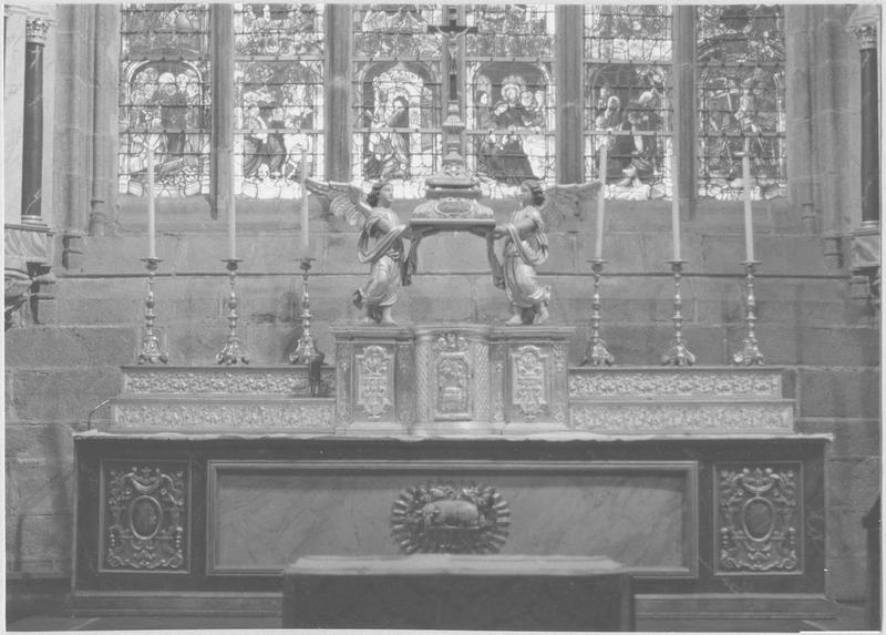 autel, retable (maître-autel), vue générale - © Ministère de la Culture (France), Médiathèque du patrimoine et de la photographie (objets mobiliers), tous droits réservés