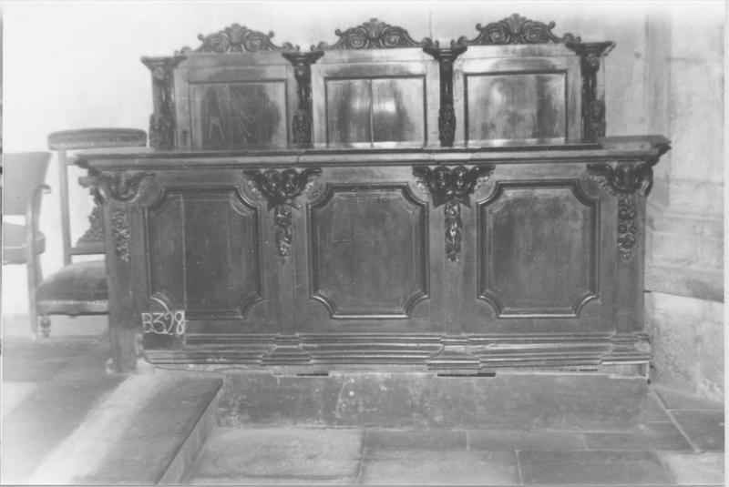 stalles, vue générale - © Ministère de la Culture (France), Médiathèque du patrimoine et de la photographie (objets mobiliers), tous droits réservés