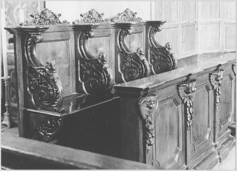 stalles, vue générale - © Ministère de la Culture (France), Médiathèque du patrimoine et de la photographie (objets mobiliers), tous droits réservés
