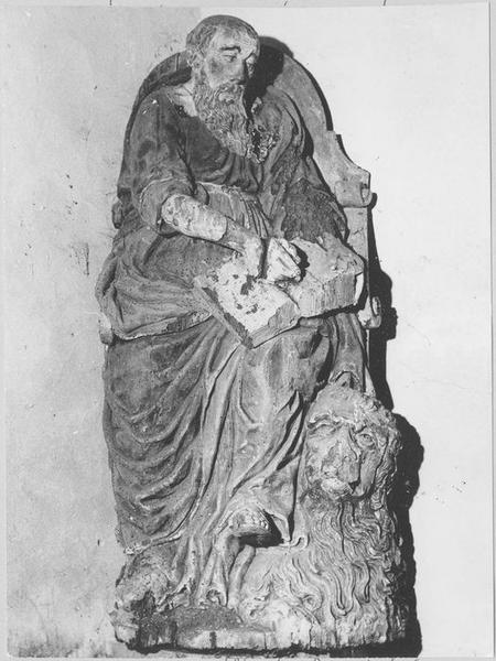 statue : saint Marc, vue générale - © Ministère de la Culture (France), Médiathèque du patrimoine et de la photographie (objets mobiliers), tous droits réservés